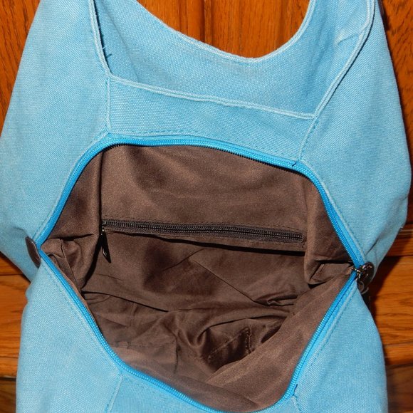 blue purse - Picture 2 of 2